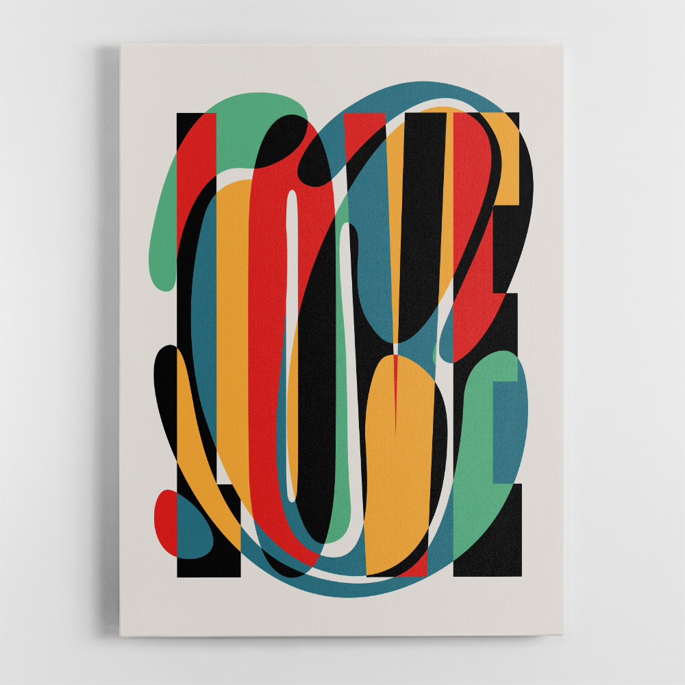 Love Abstract Design