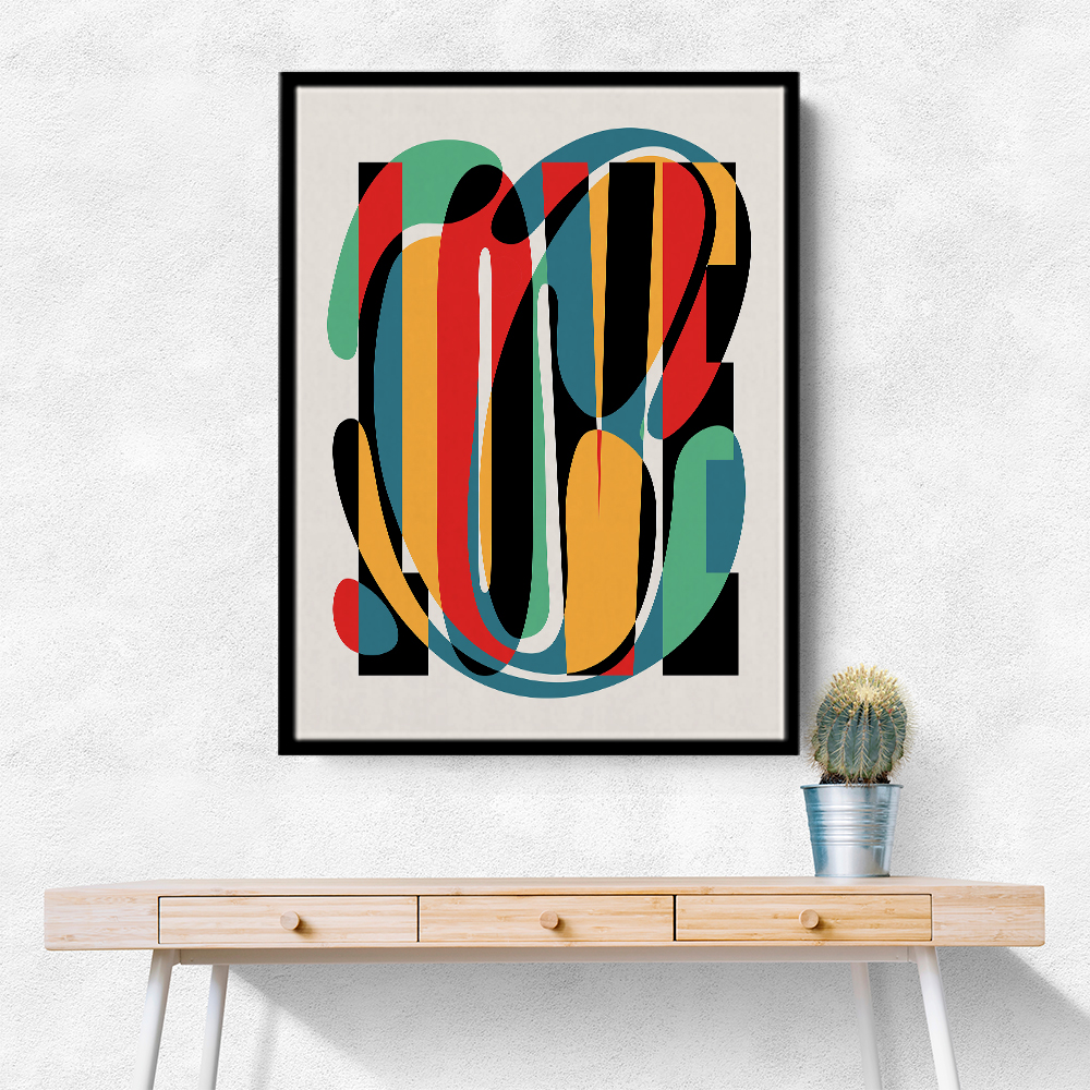 Love Abstract Design