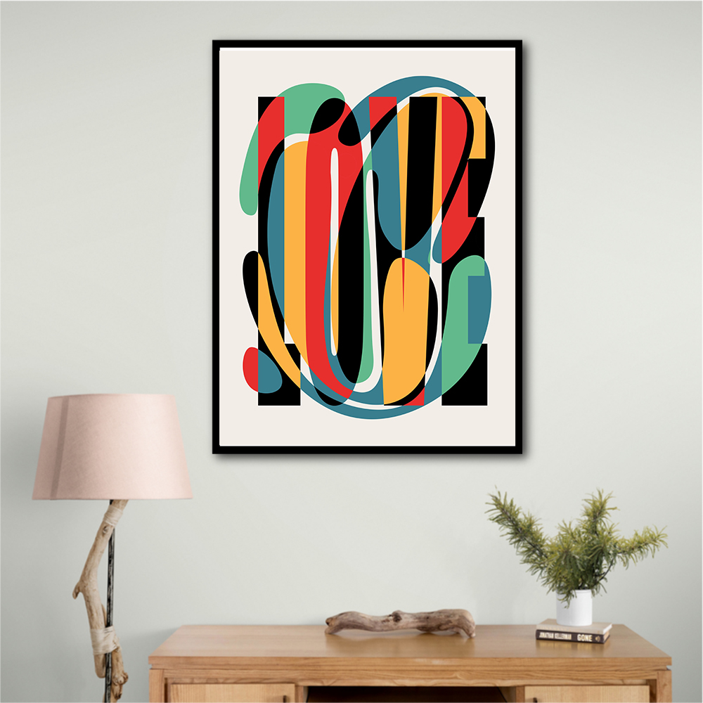 Love Abstract Design