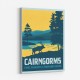 Cairngorms National Park Travel Print