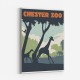 Chester Zoo Travel Print