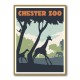 Chester Zoo Travel Print