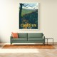 Coniston Lake District Travel Print