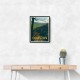 Coniston Lake District Travel Print