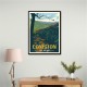 Coniston Lake District Travel Print