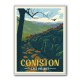 Coniston Lake District Travel Print