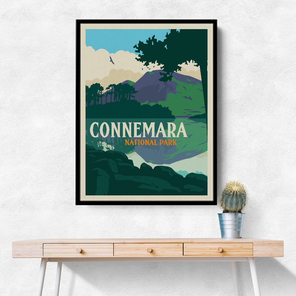 Connemara Travel Print