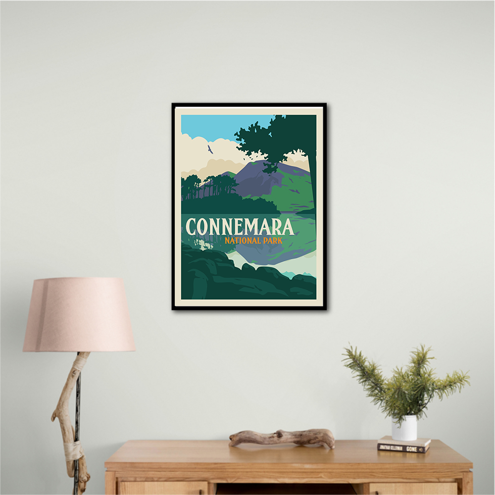 Connemara Travel Print