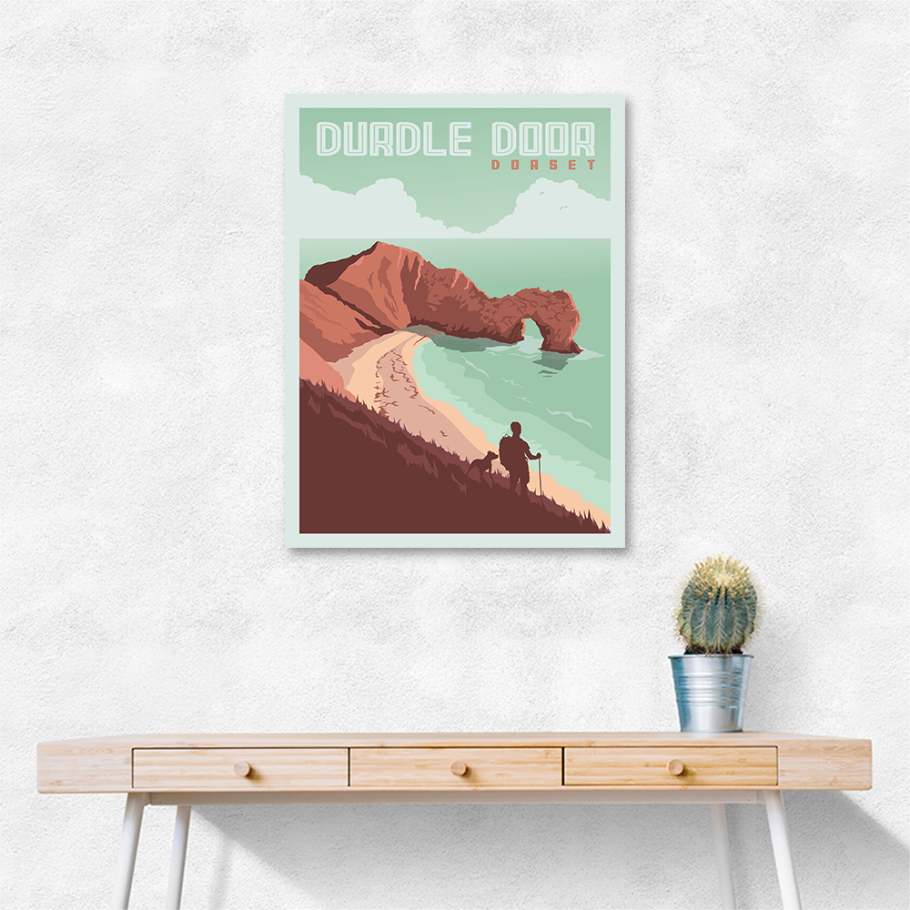 Durdle Door Dorset Travel Print