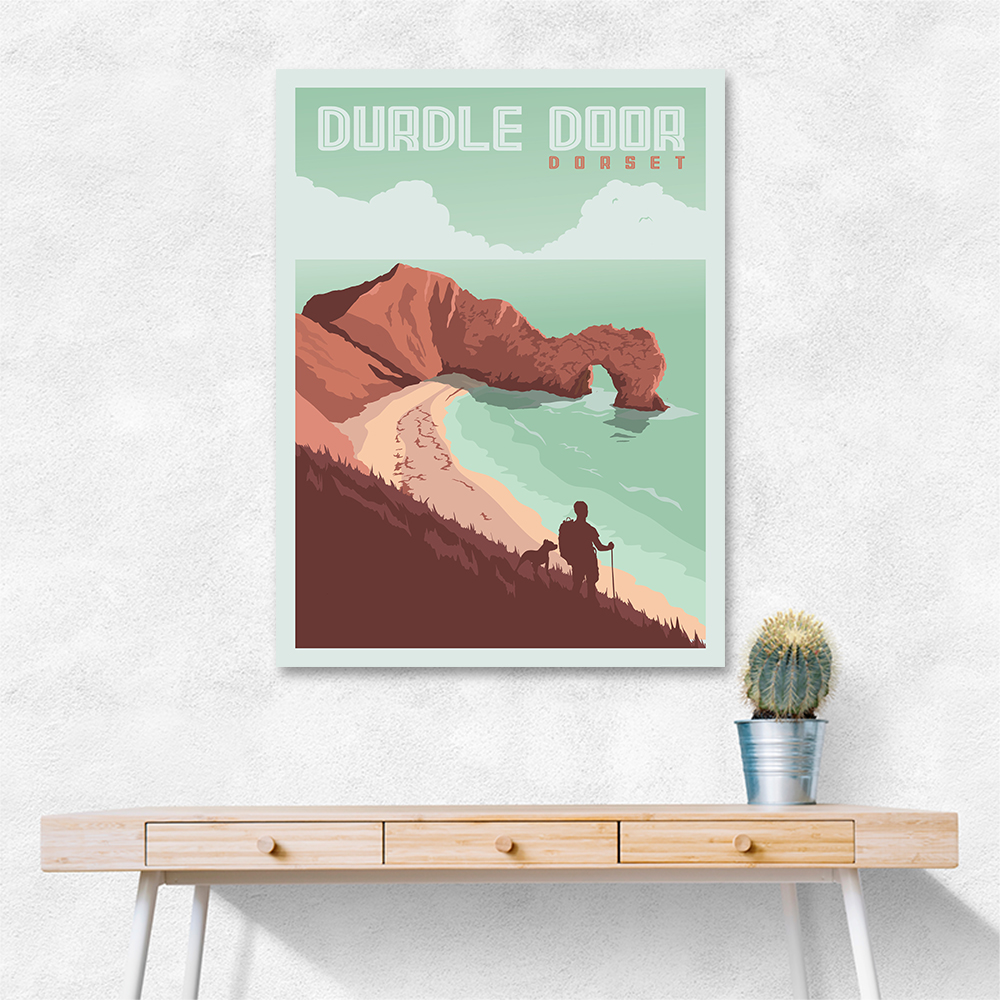 Durdle Door Dorset Travel Print