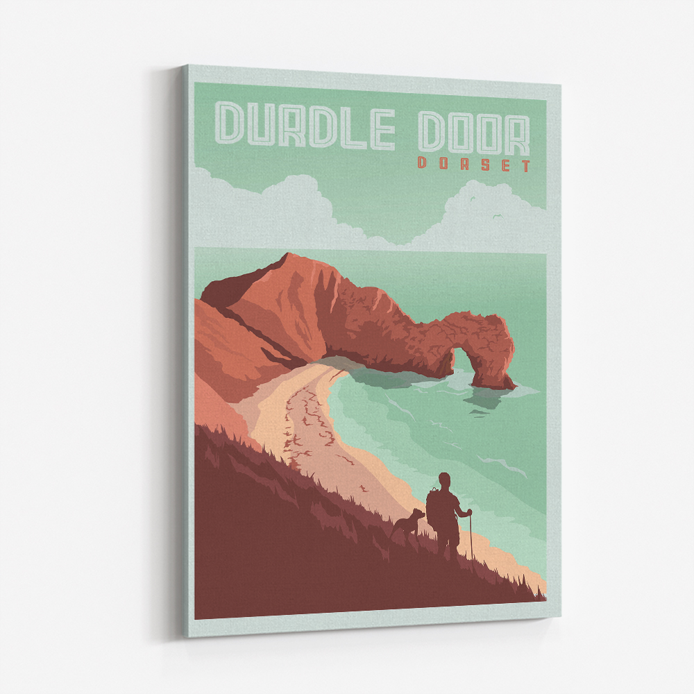 Durdle Door Dorset Travel Print