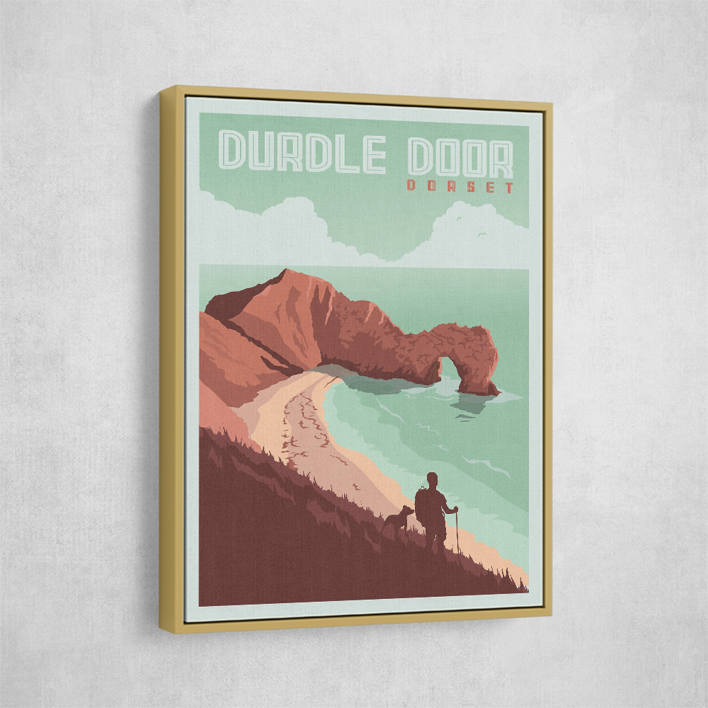 Durdle Door Dorset Travel Print