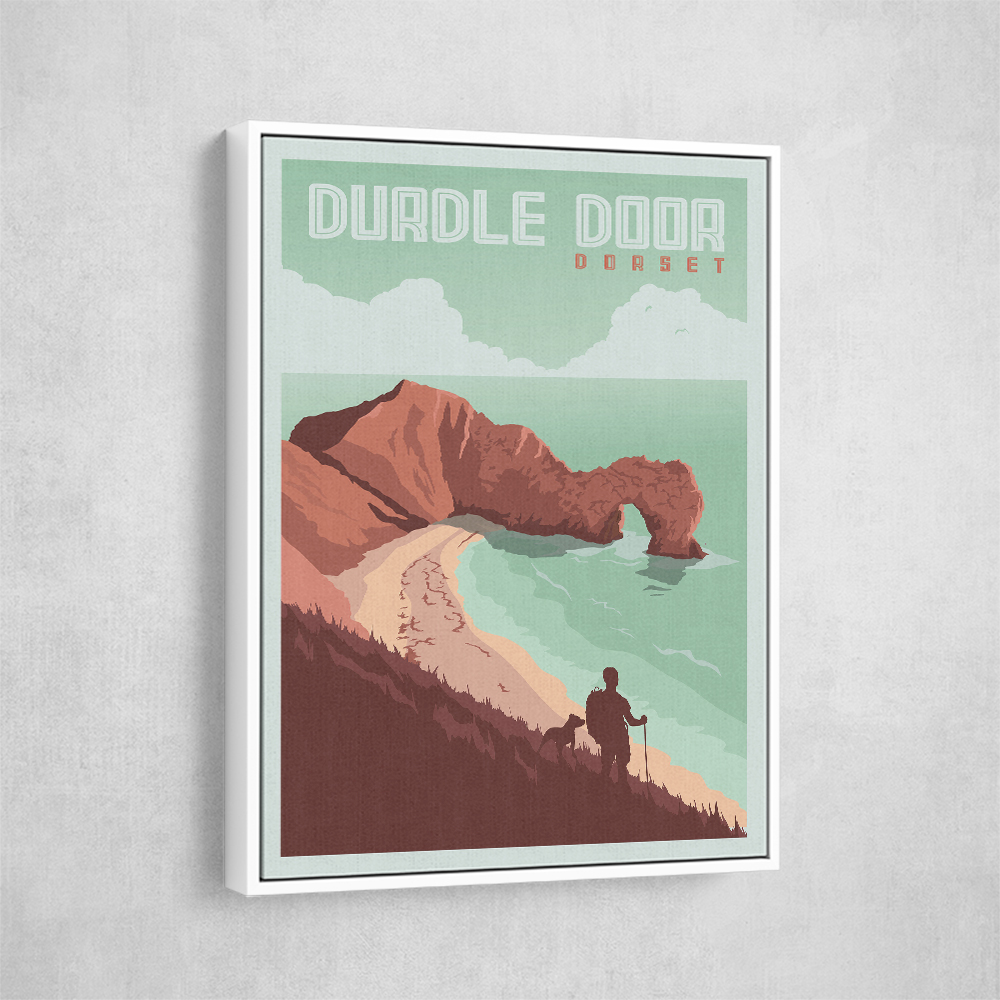 Durdle Door Dorset Travel Print