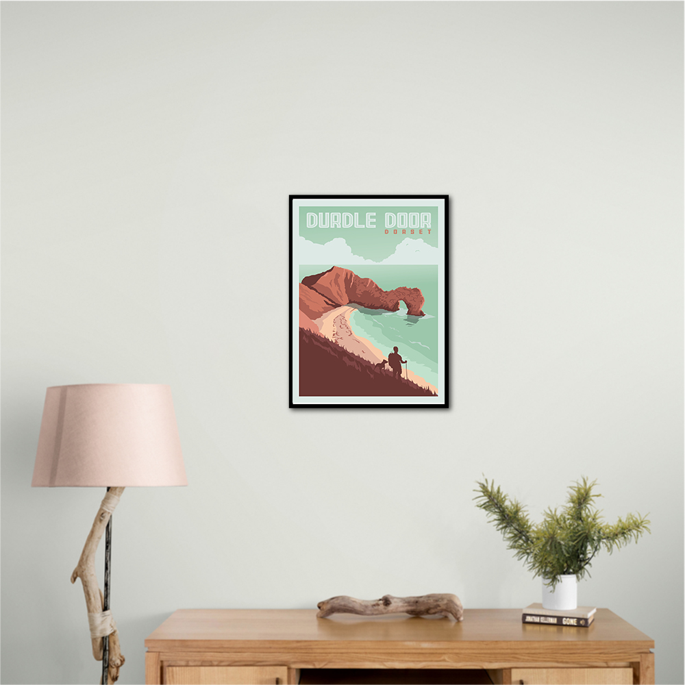 Durdle Door Dorset Travel Print