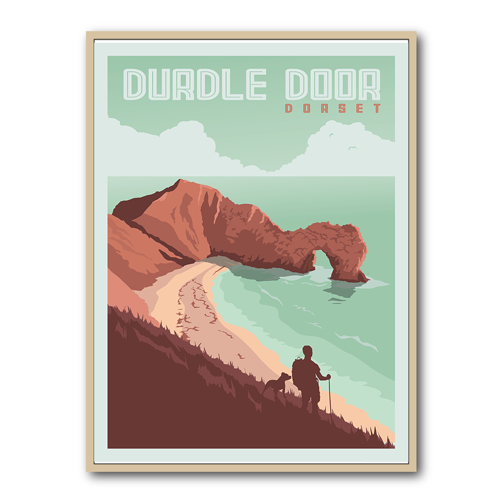 Durdle Door Dorset Travel Print