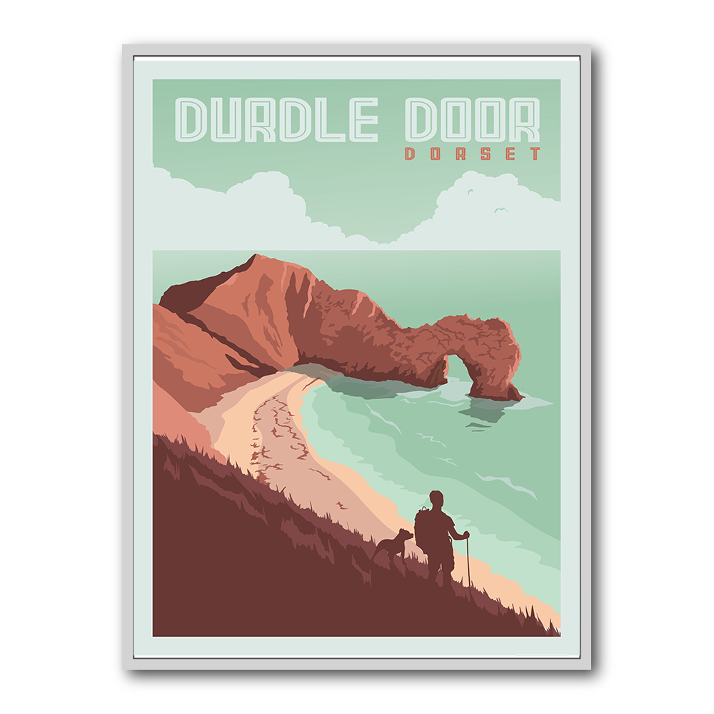 Durdle Door Dorset Travel Print