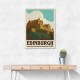 Edinburgh Castle Travel Print