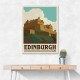 Edinburgh Castle Travel Print