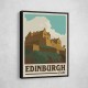 Edinburgh Castle Travel Print