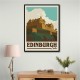 Edinburgh Castle Travel Print