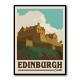 Edinburgh Castle Travel Print