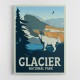 Glacier National Park Travel Print