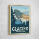 Glacier National Park Travel Print