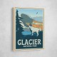 Glacier National Park Travel Print