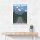 Grand Teton National Park Travel Print