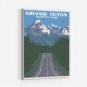 Grand Teton National Park Travel Print