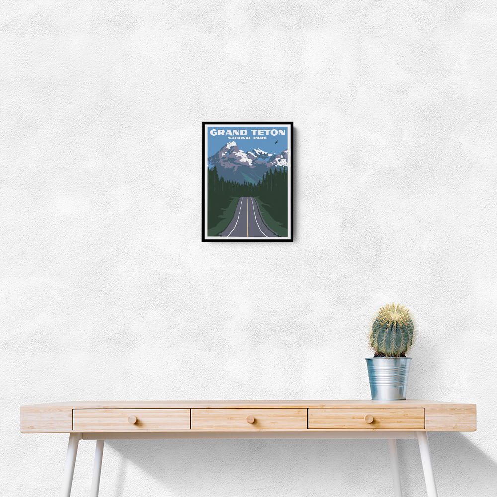 Grand Teton National Park Travel Print