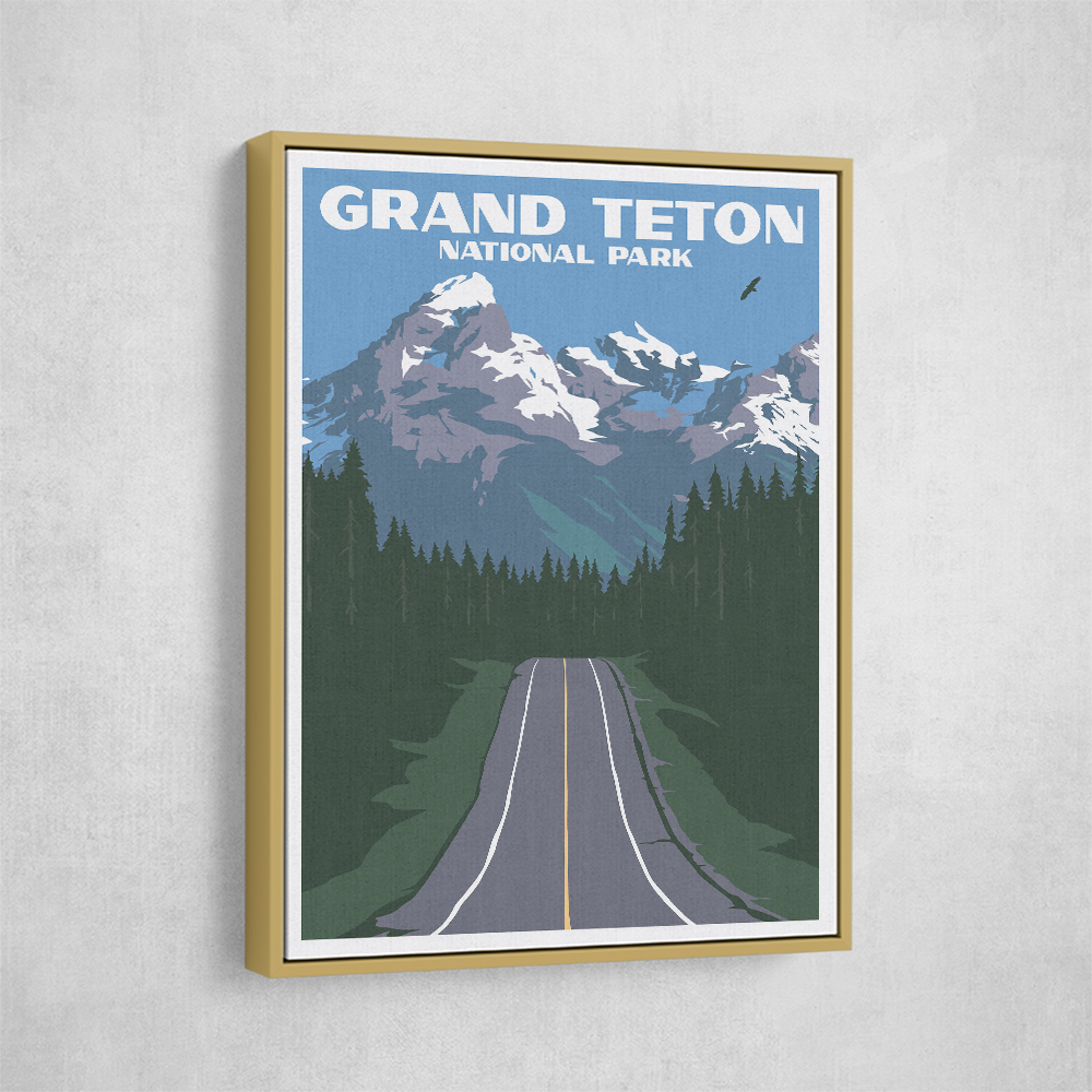 Grand Teton National Park Travel Print