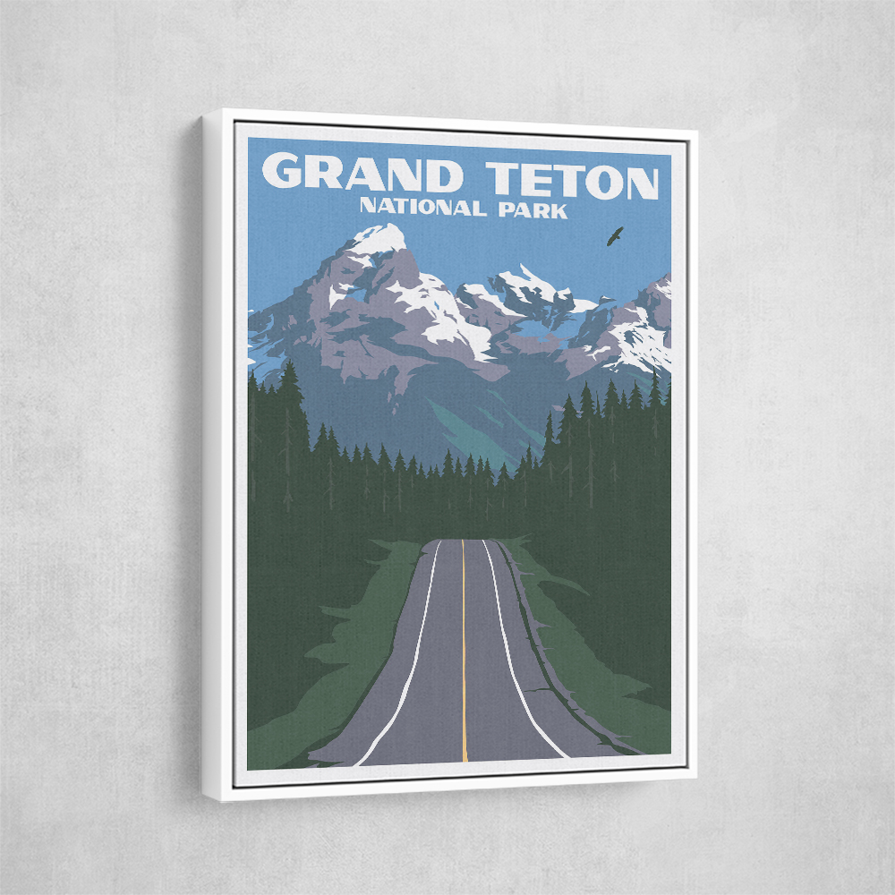 Grand Teton National Park Travel Print