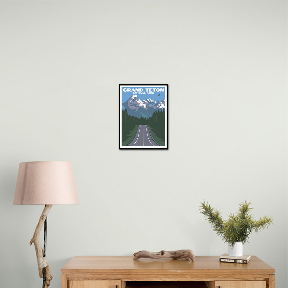 Grand Teton National Park Travel Print