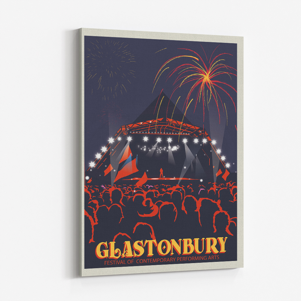 Glastonbury Festival Print