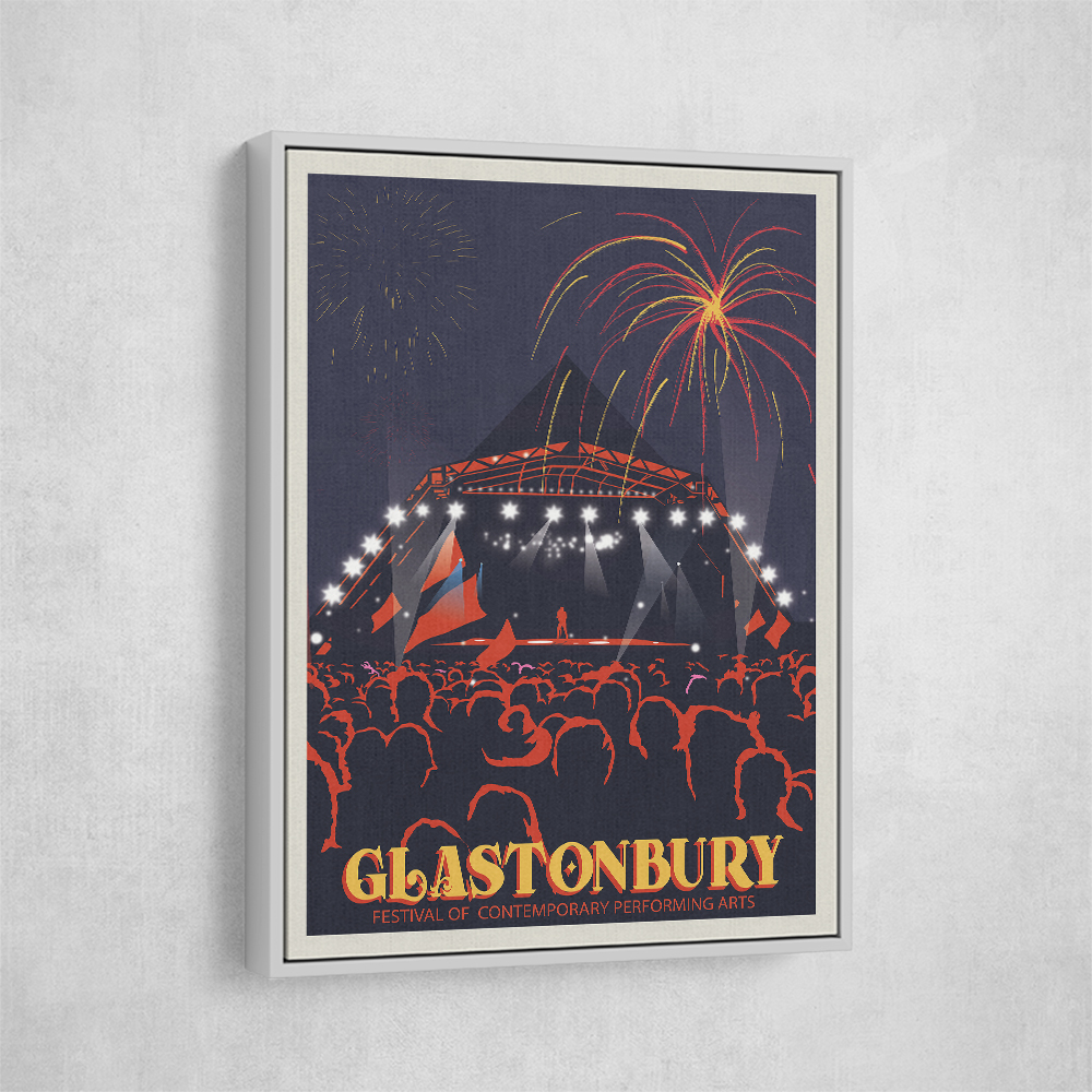 Glastonbury Festival Print