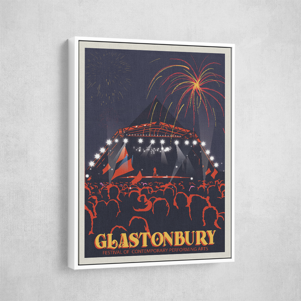 Glastonbury Festival Print