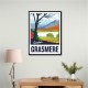 Grasmere Lake District Travel Print