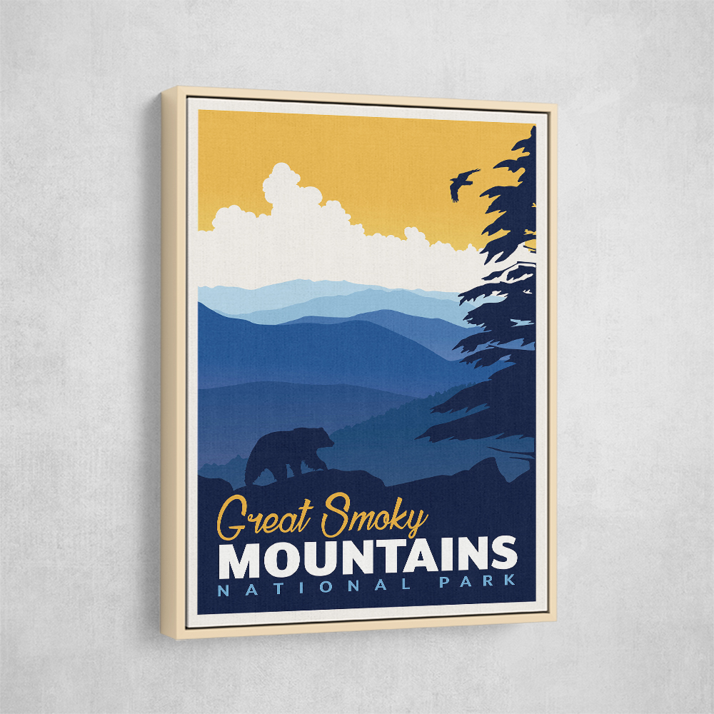 Great Smoky National Park Travel Print