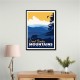 Great Smoky National Park Travel Print