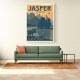 Jasper National Park Travel Print