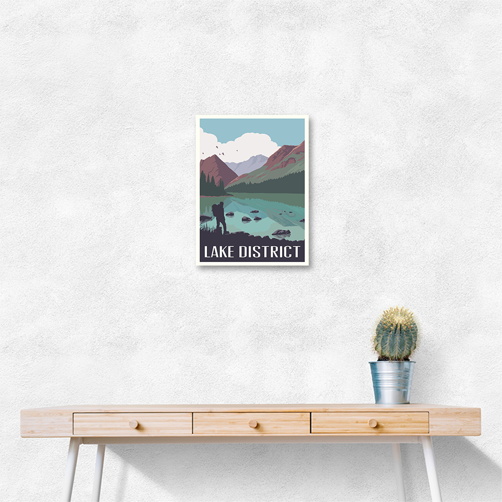 Lake District Travel Print