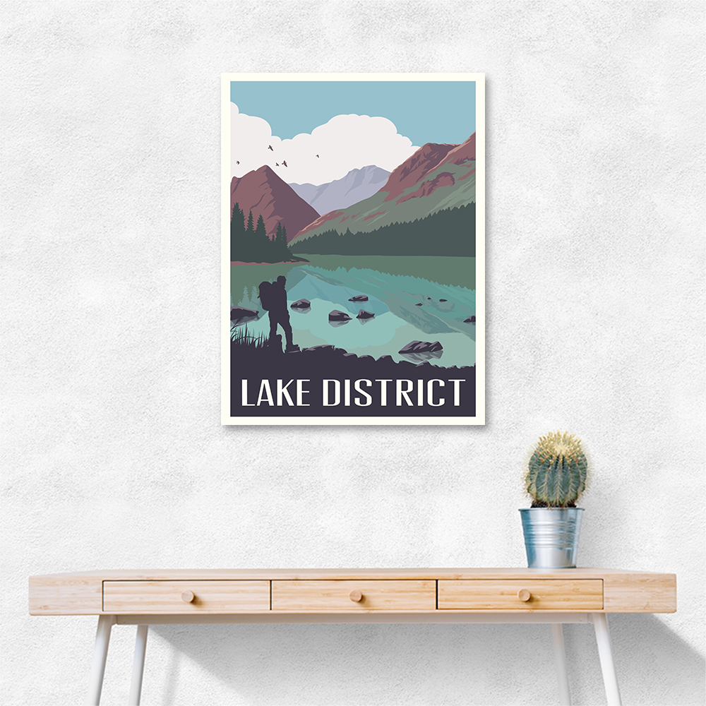 Lake District Travel Print