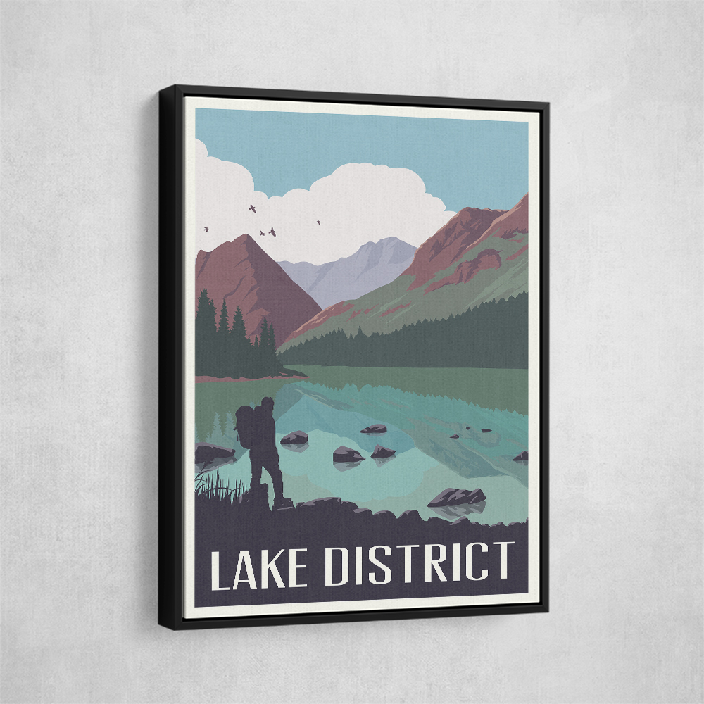 Lake District Travel Print