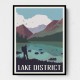 Lake District Travel Print