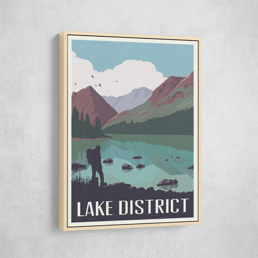 Lake District Travel Print