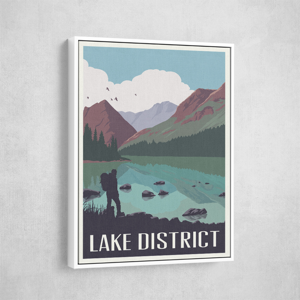 Lake District Travel Print