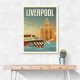 Liverpool Liver Building Travel Print