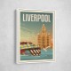 Liverpool Liver Building Travel Print