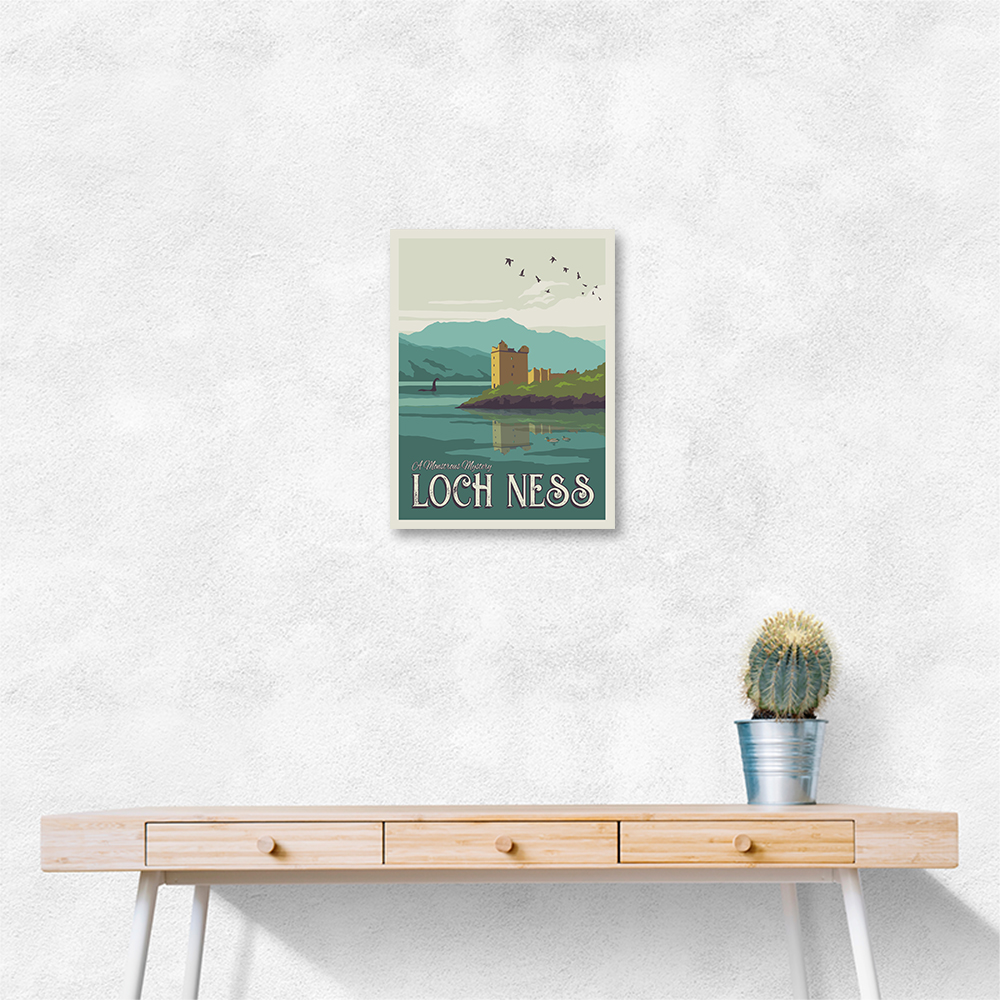 Loch Ness Travel Print